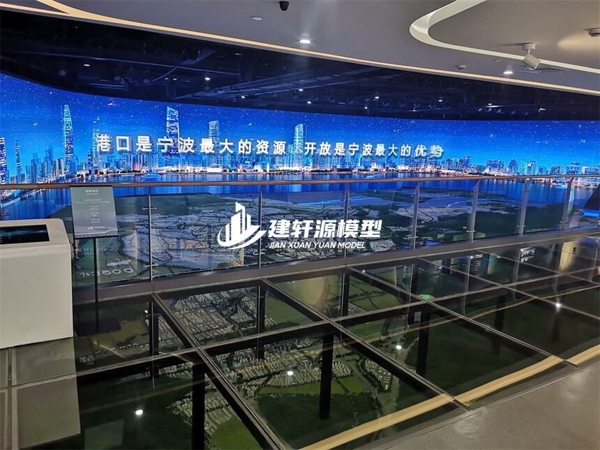 新河城市规划模型