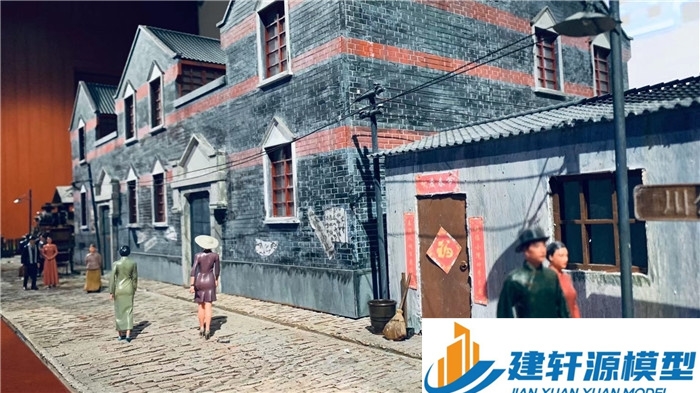 新河中共四大纪念馆微缩