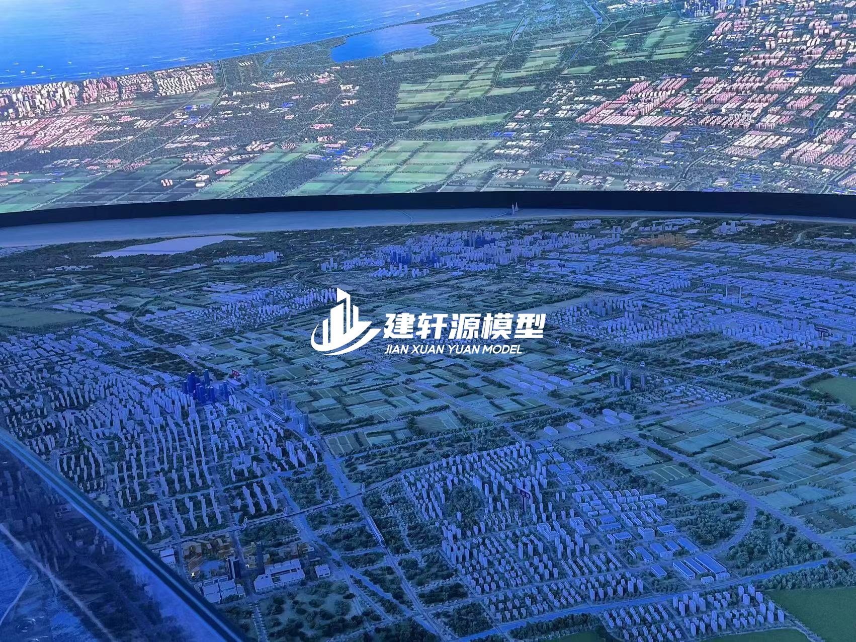 新河城市规划模型制作