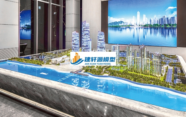 新河富春-金茂星外滩模型