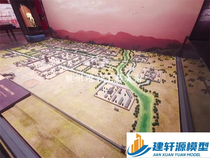 新河微缩模型法门寺