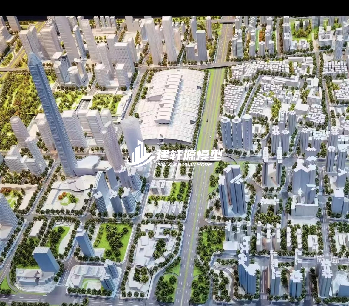 新河城市规划模型