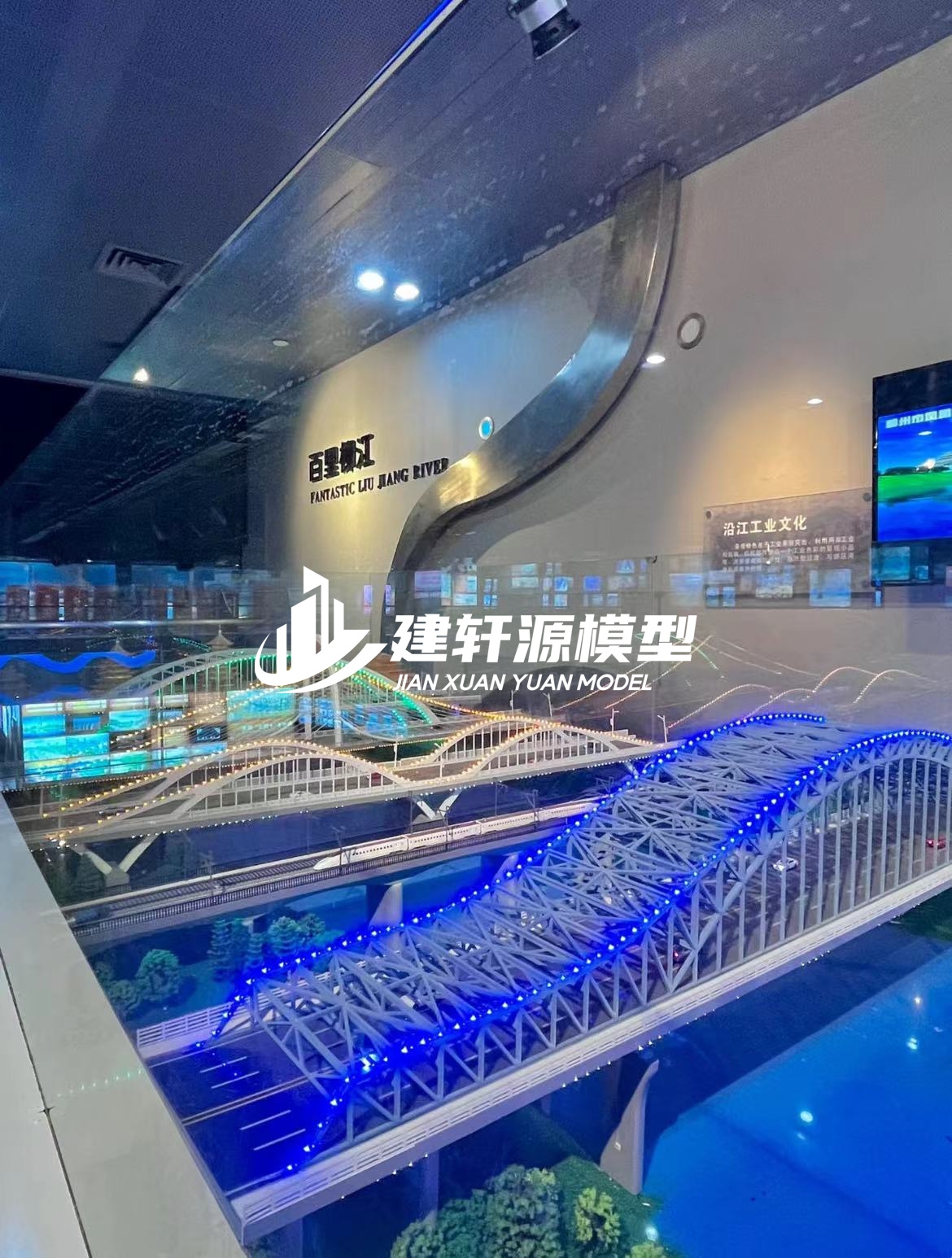 新河桥梁模型制作