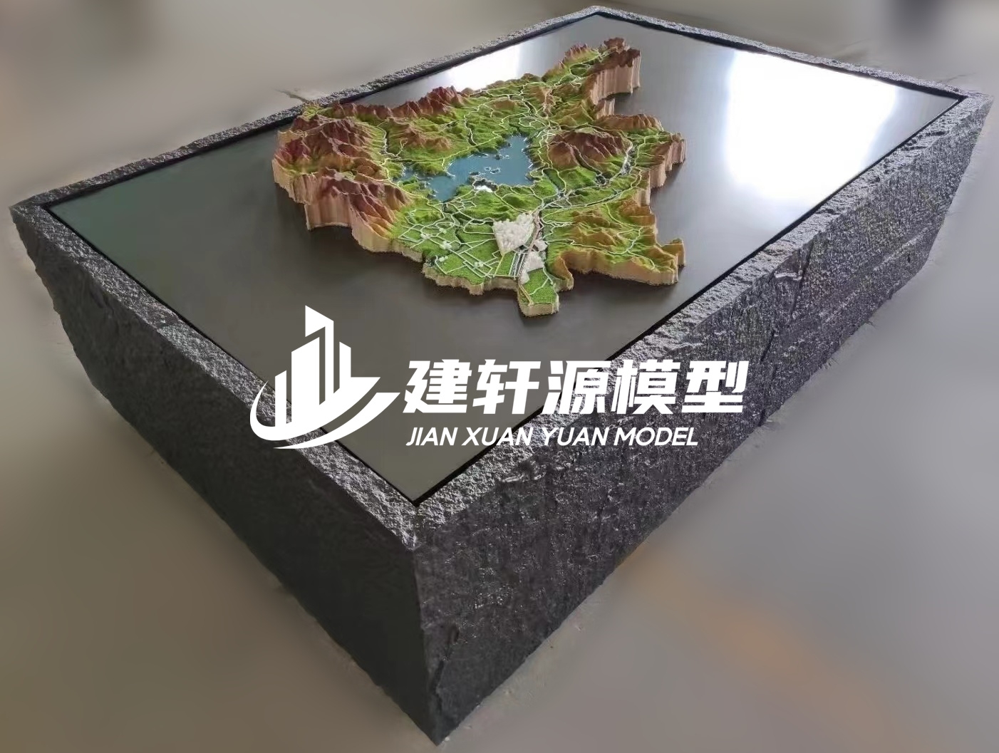 新河地貌模型制作