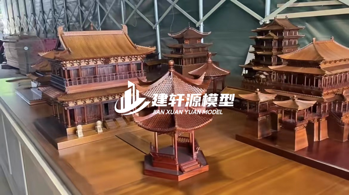 新河古建模型制作