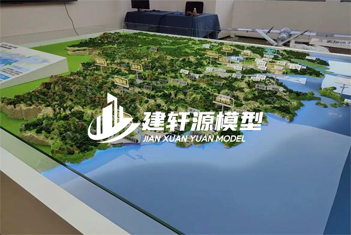新河地貌沙盘模型定制