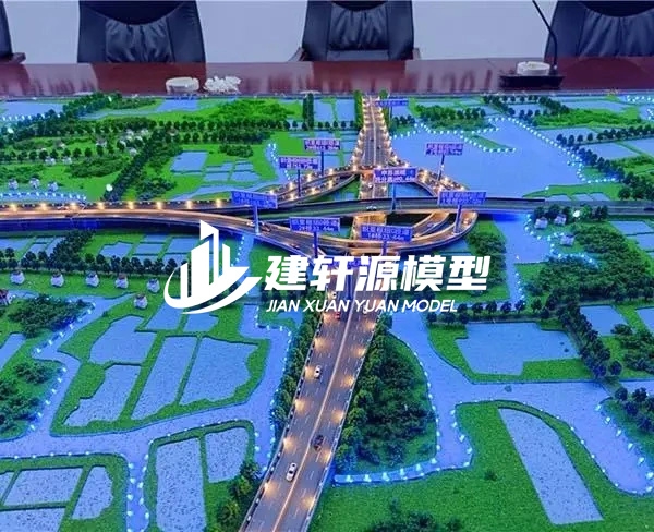 新河高速公路沙盘定制