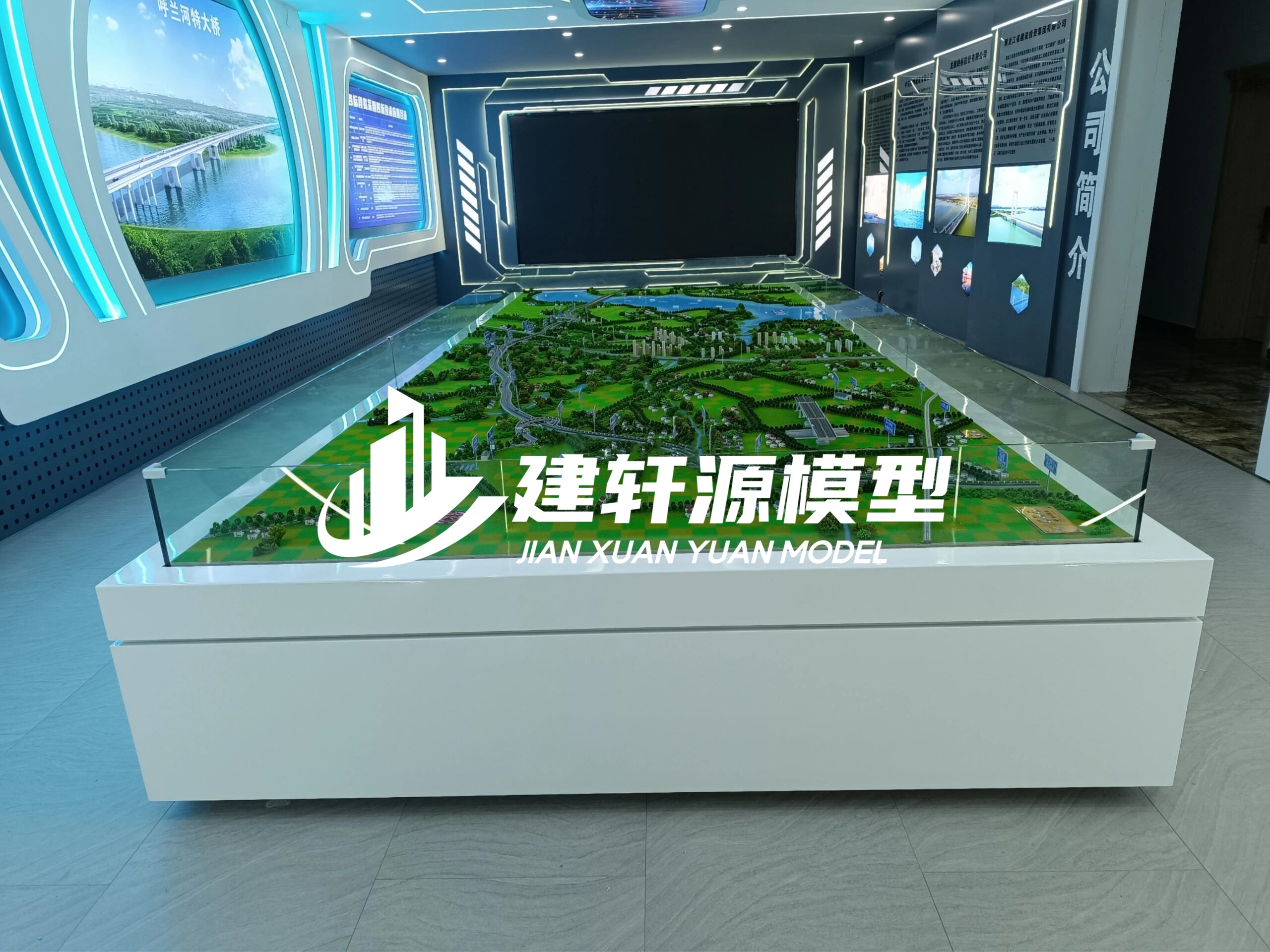 新河高架桥道路模型设计