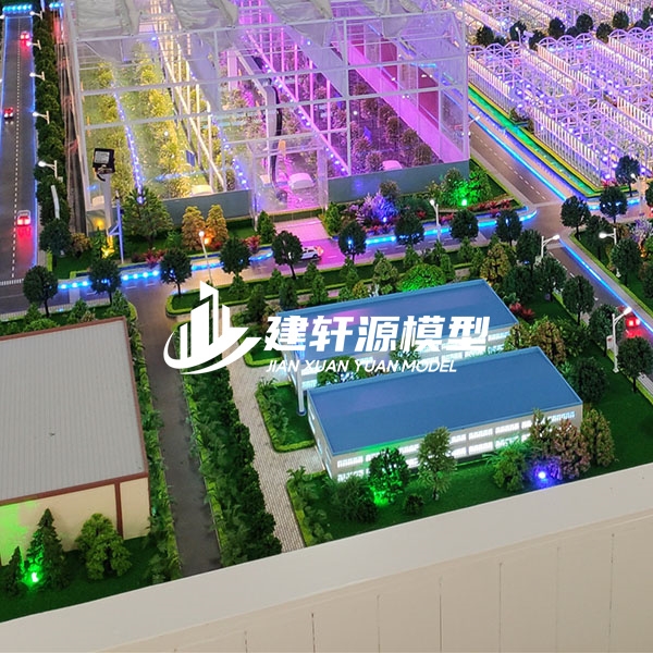 新河智能农业沙盘展示